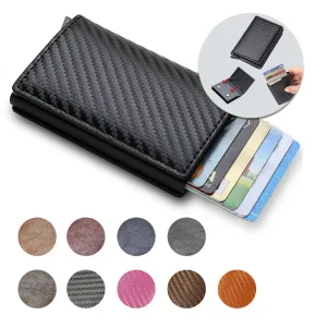 Credit Card Holder Smart Minimalist Wallet Pocket Cardholder Bank