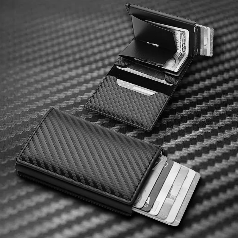 Credit Card Holder Smart Minimalist Wallet Pocket Cardholder Bank