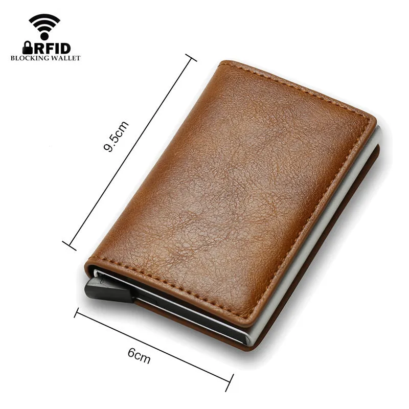 Credit Card Holder Smart Minimalist Wallet Pocket Cardholder Bank