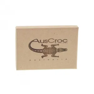 Crocodile Mens Wallet - Black