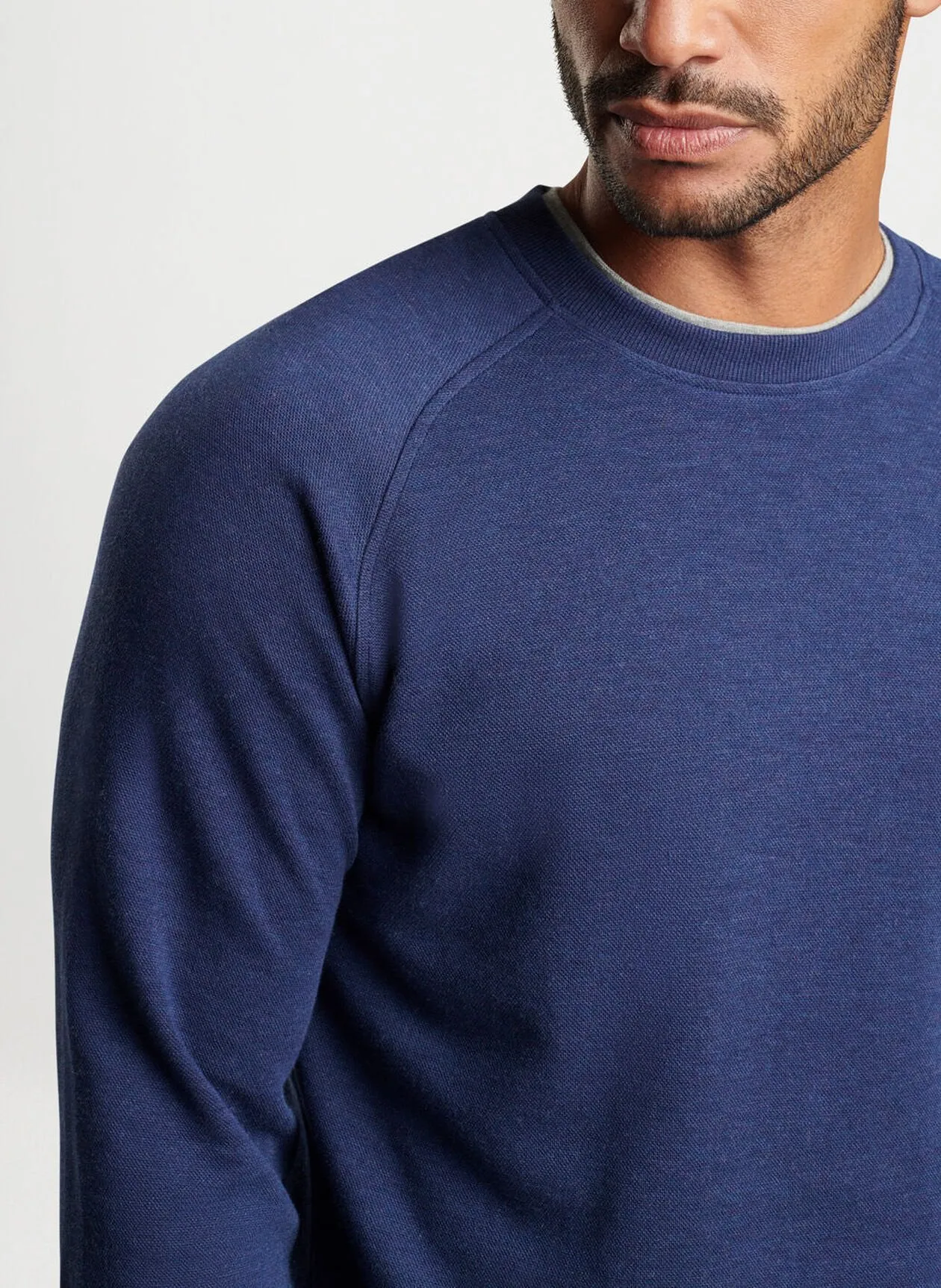 Crown Comfort Knit Crew by Peter Millar - Navy