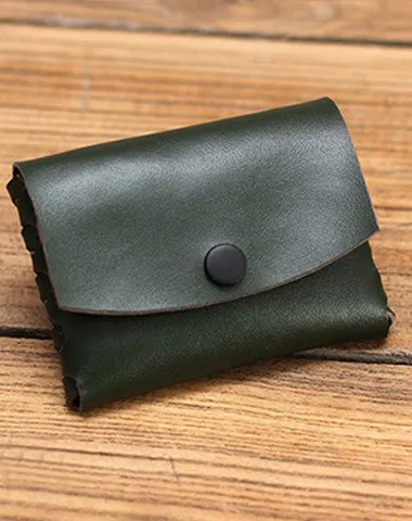 Cute Leather Card Holders Women Coin Wallets Handmade Card Wallet For Women