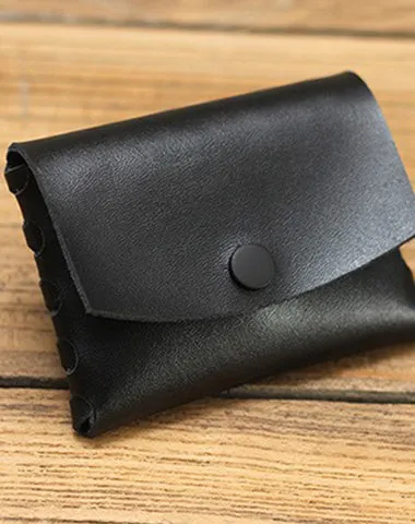 Cute Leather Card Holders Women Coin Wallets Handmade Card Wallet For Women