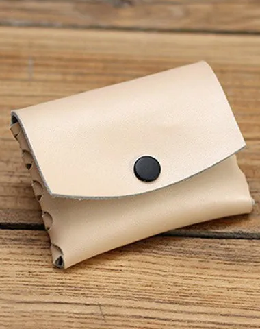Cute Leather Card Holders Women Coin Wallets Handmade Card Wallet For Women