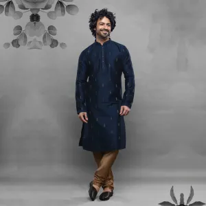 Deep Sea Navy Kurta