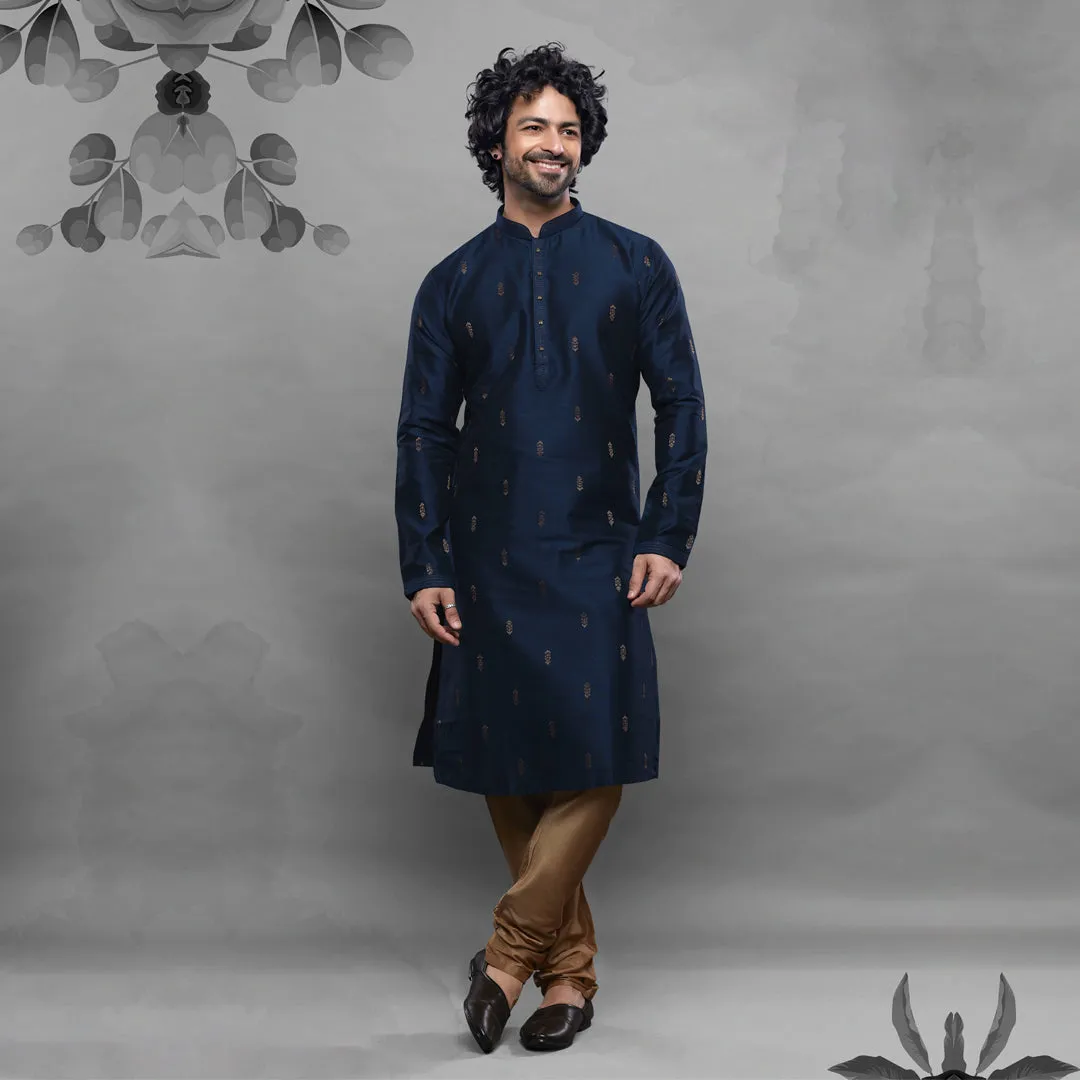 Deep Sea Navy Kurta