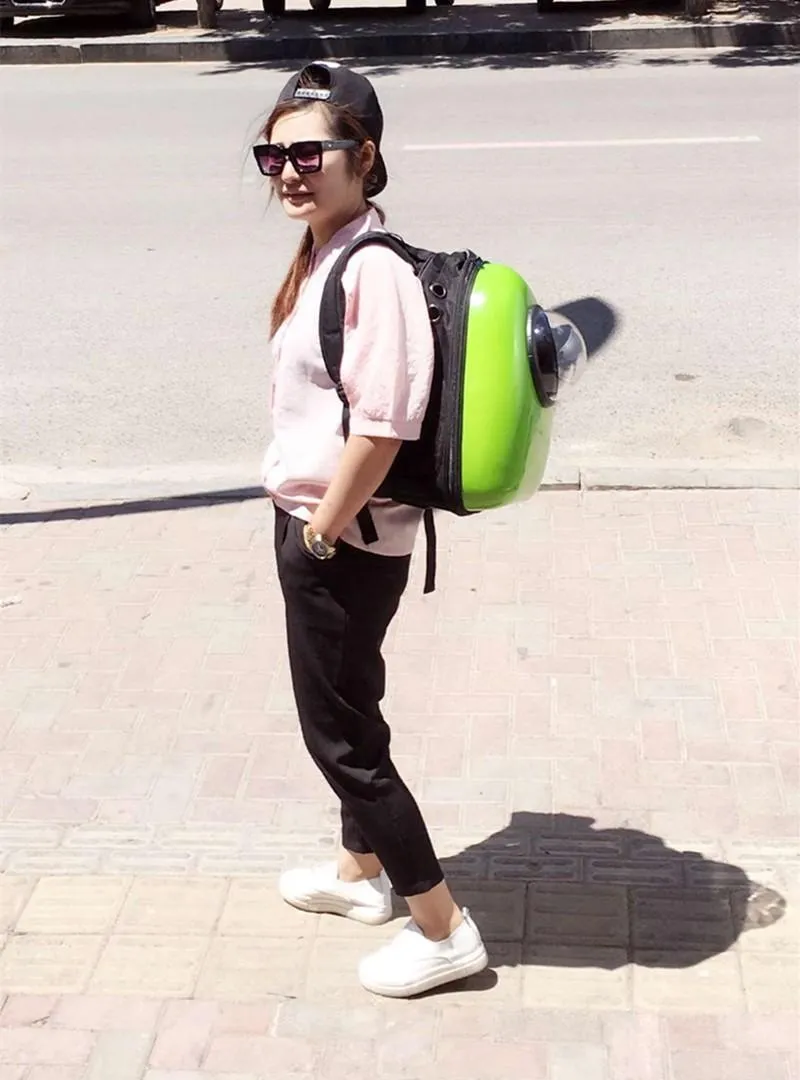 Dog or Cat Astronaut Capsule Backpack