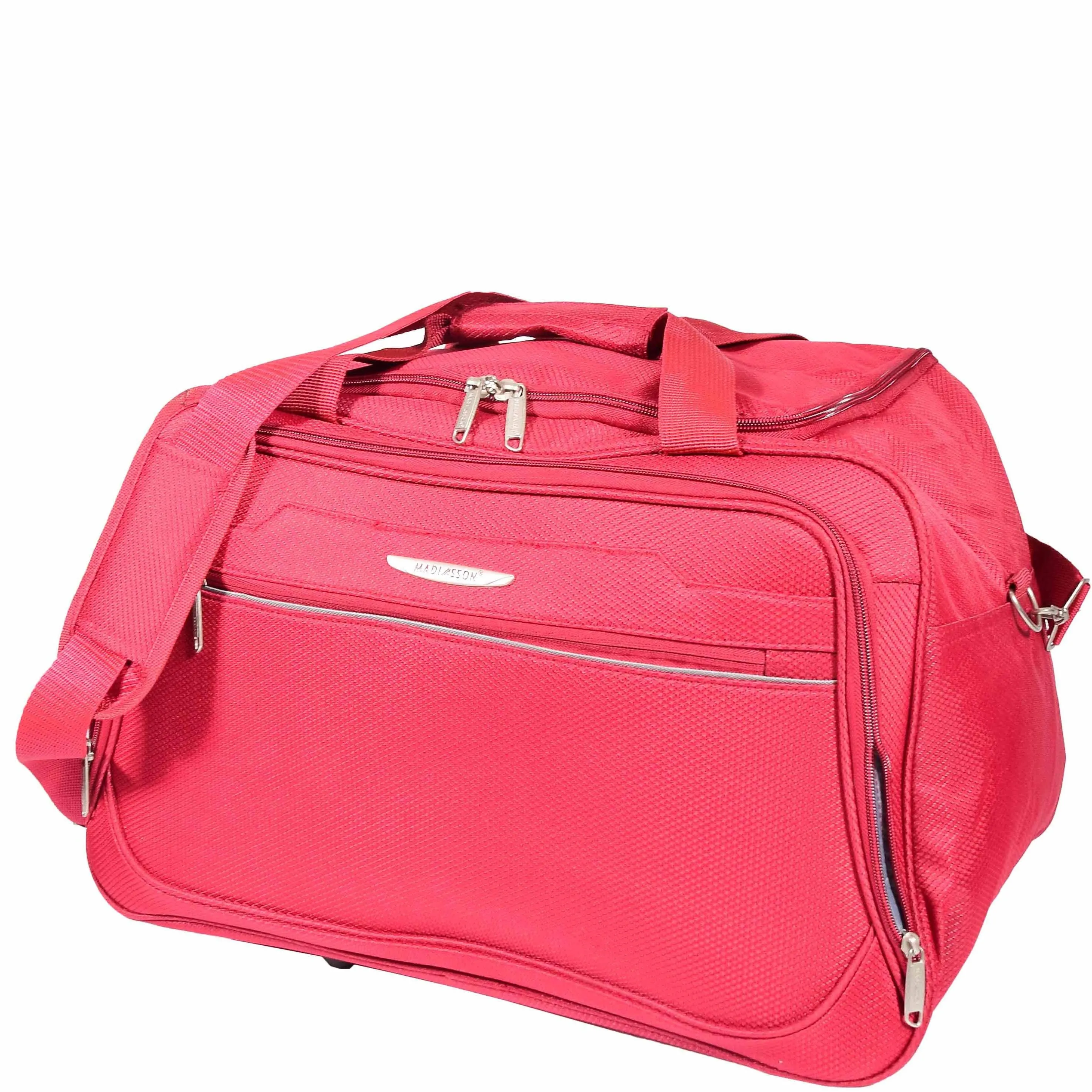DR621 Spacious Mid Size Weekend Travel Duffle Bag Red