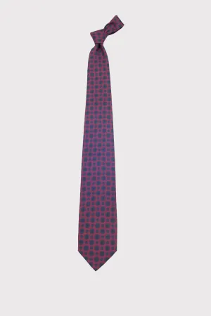 F. Marino Purple Silk Ties