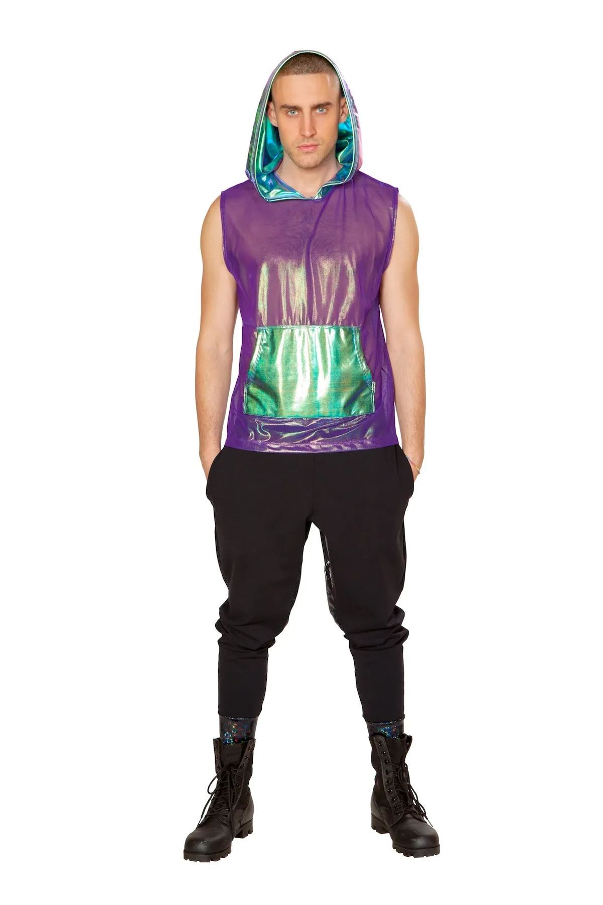 FF158 - Hooded Men's Unisex Top