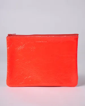 fluoro zip medium - fluoro red