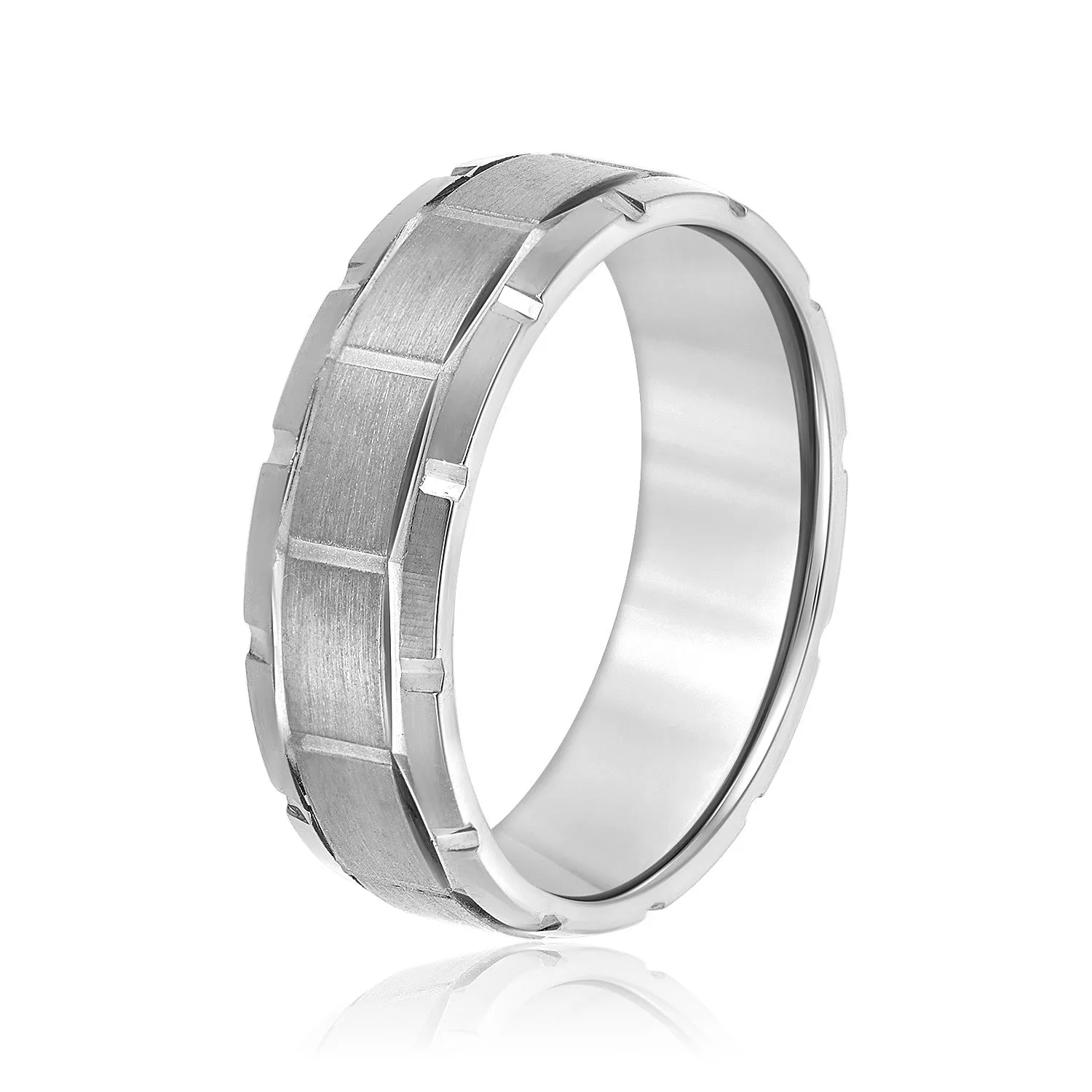 Geometric Glory Watch Chain Inspired Men’s Band