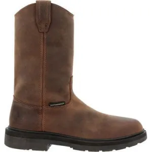 Georgia Men's Suspension 11" Waterproof Wellington Work Boot -Brown- GB00085