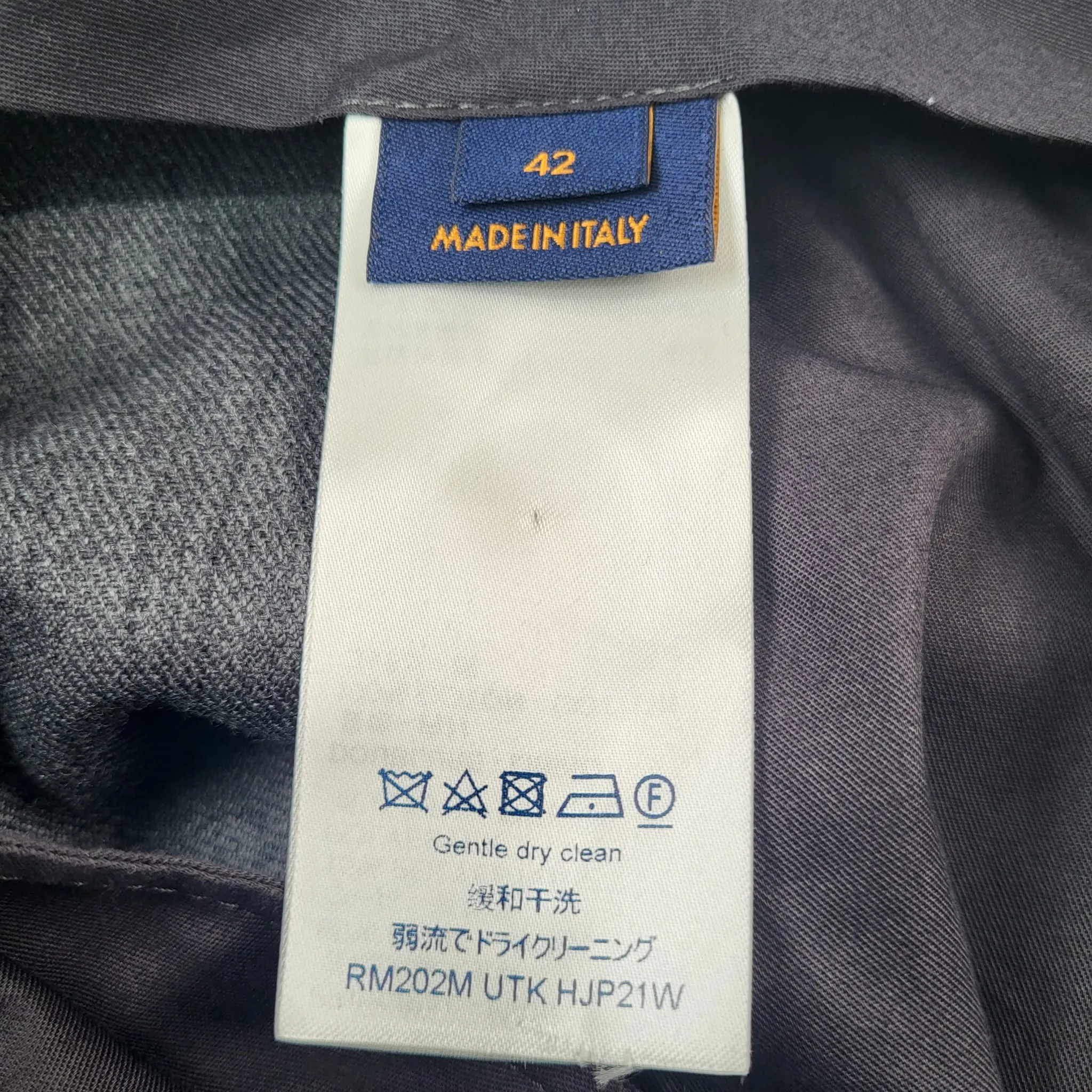 Giant Damier Cigarette Pants