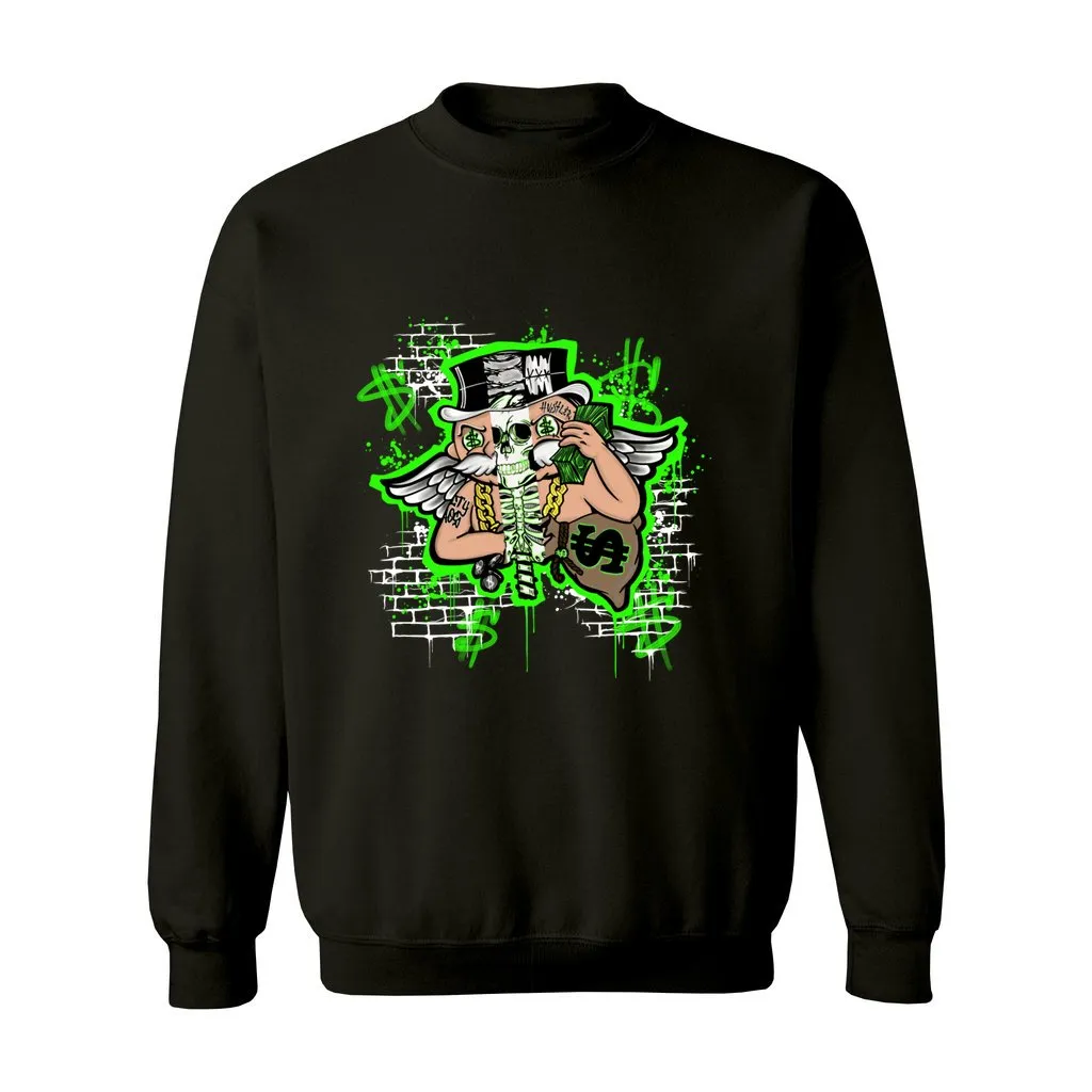 GRAFFITI MONEY BAGS HUSTLER Crewneck