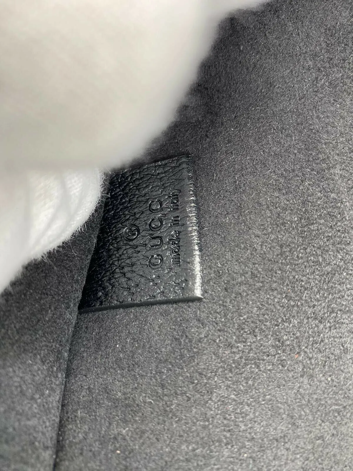Gucci Grained Calfskin Bee Star Portfolio