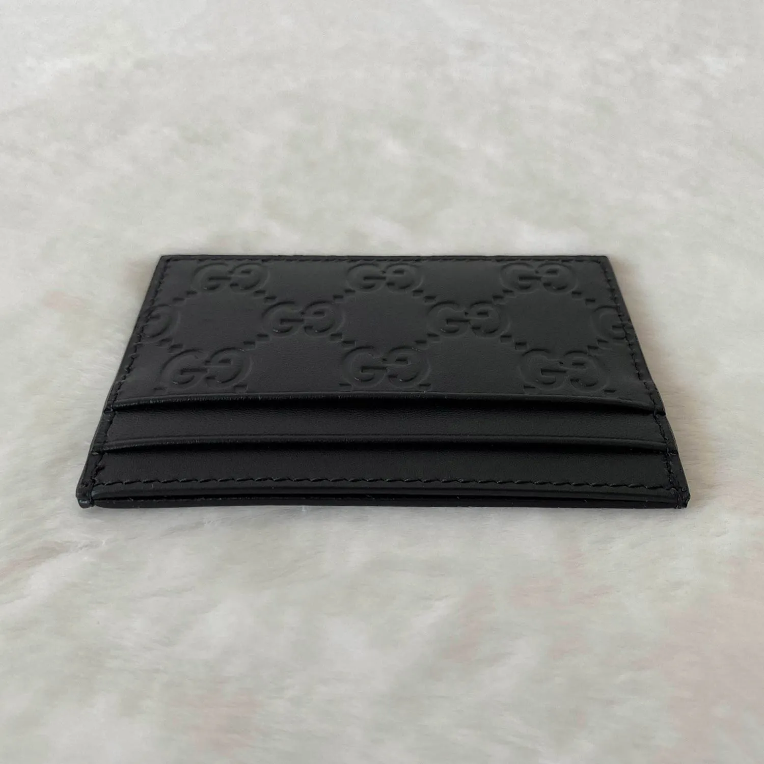 Gucci Guccissima Signature Card Holder