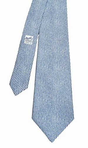 Hermes Silk Tie - Light Blue