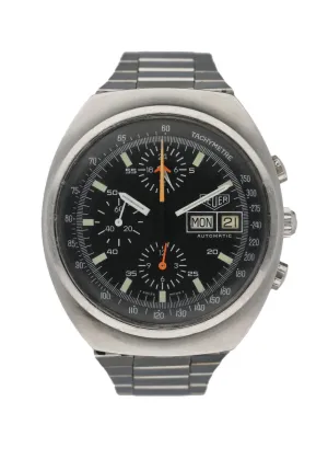 Heuer Lemania 510.500 Chronograph Day Date Men's Watch