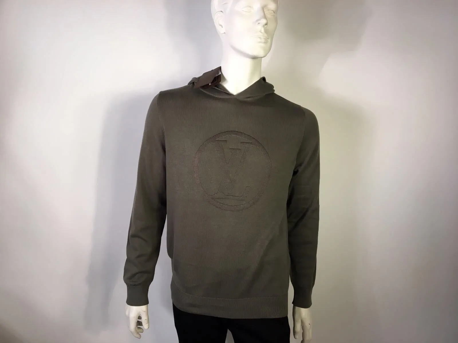 Hooded Circled LV Sweater