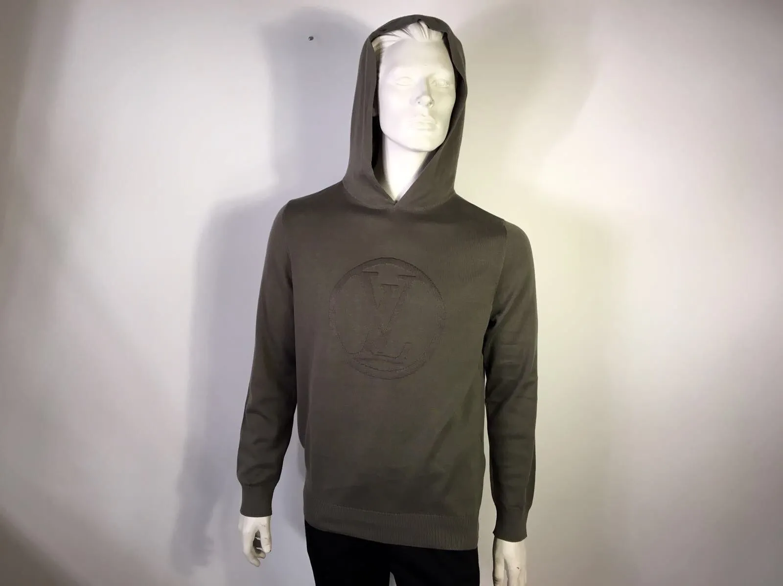 Hooded Circled LV Sweater