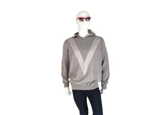 Hooded Pull With Silk V