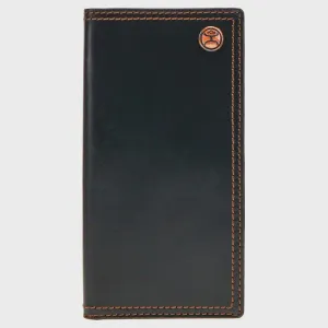 Hooey Smooth Black Rodeo Wallet