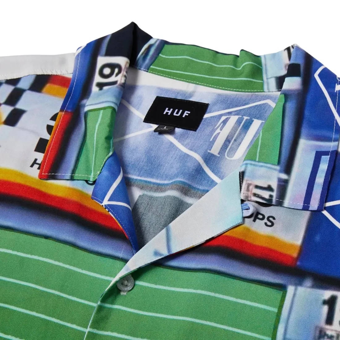 Huf Trophy Shortsleeve Resort Shirt - Multi
