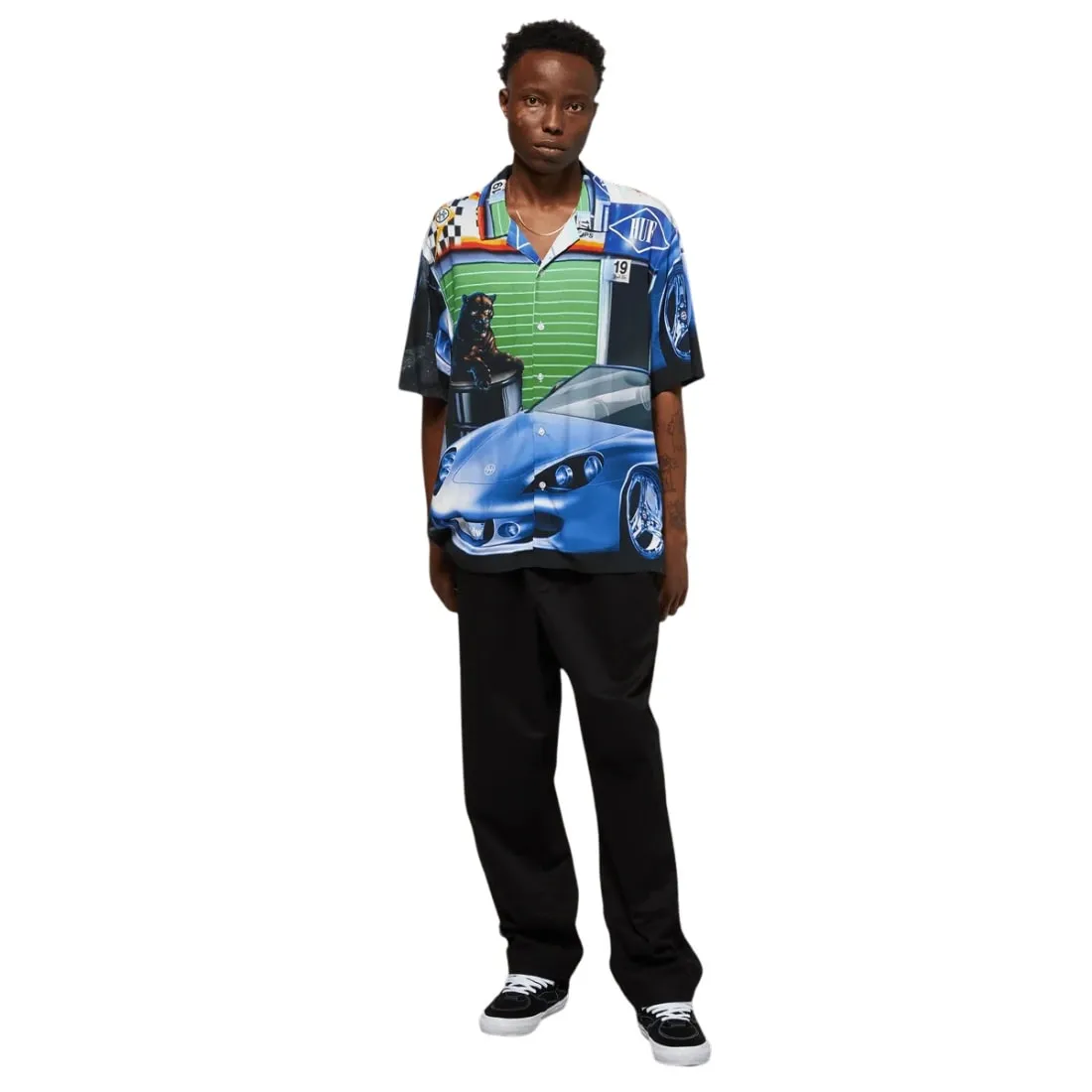 Huf Trophy Shortsleeve Resort Shirt - Multi