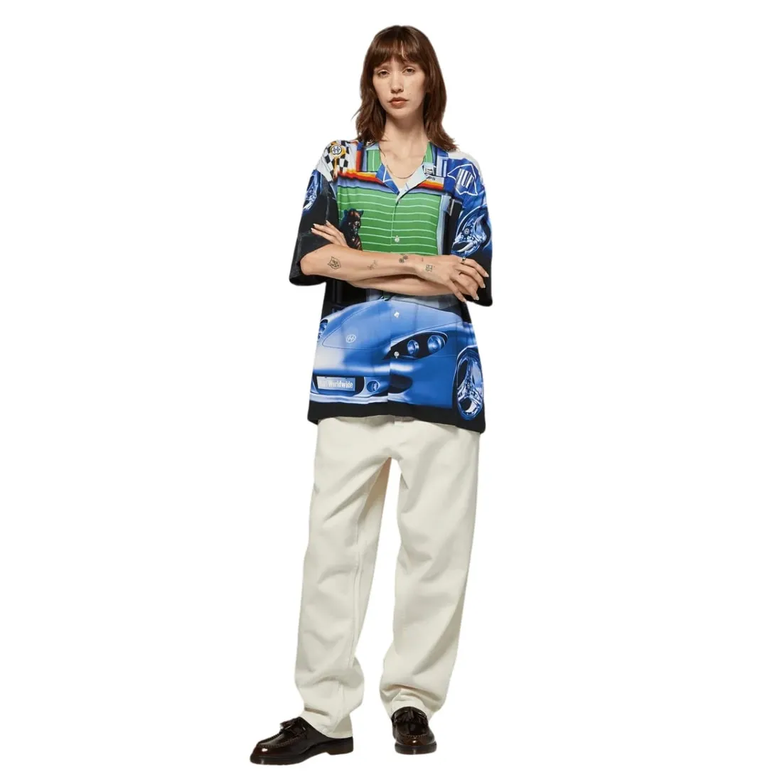 Huf Trophy Shortsleeve Resort Shirt - Multi