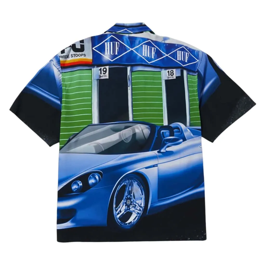 Huf Trophy Shortsleeve Resort Shirt - Multi