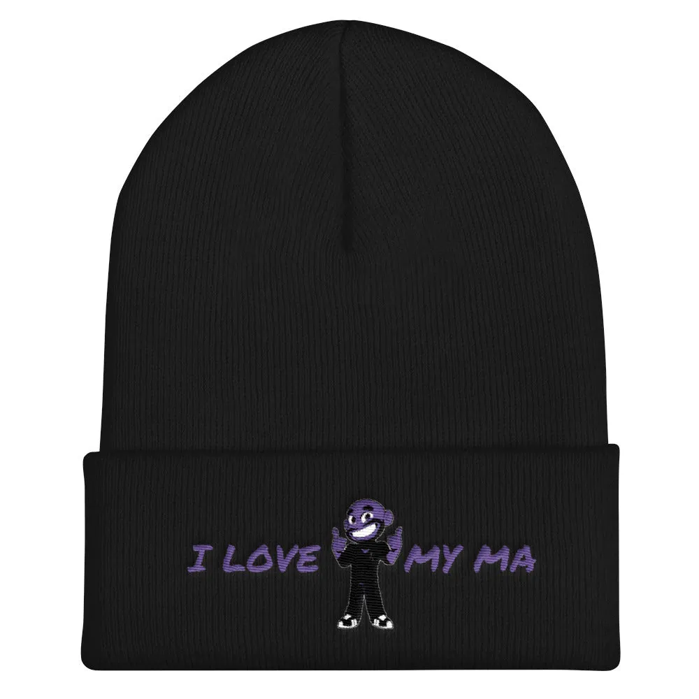 I LOVE MY MA KA Beanie