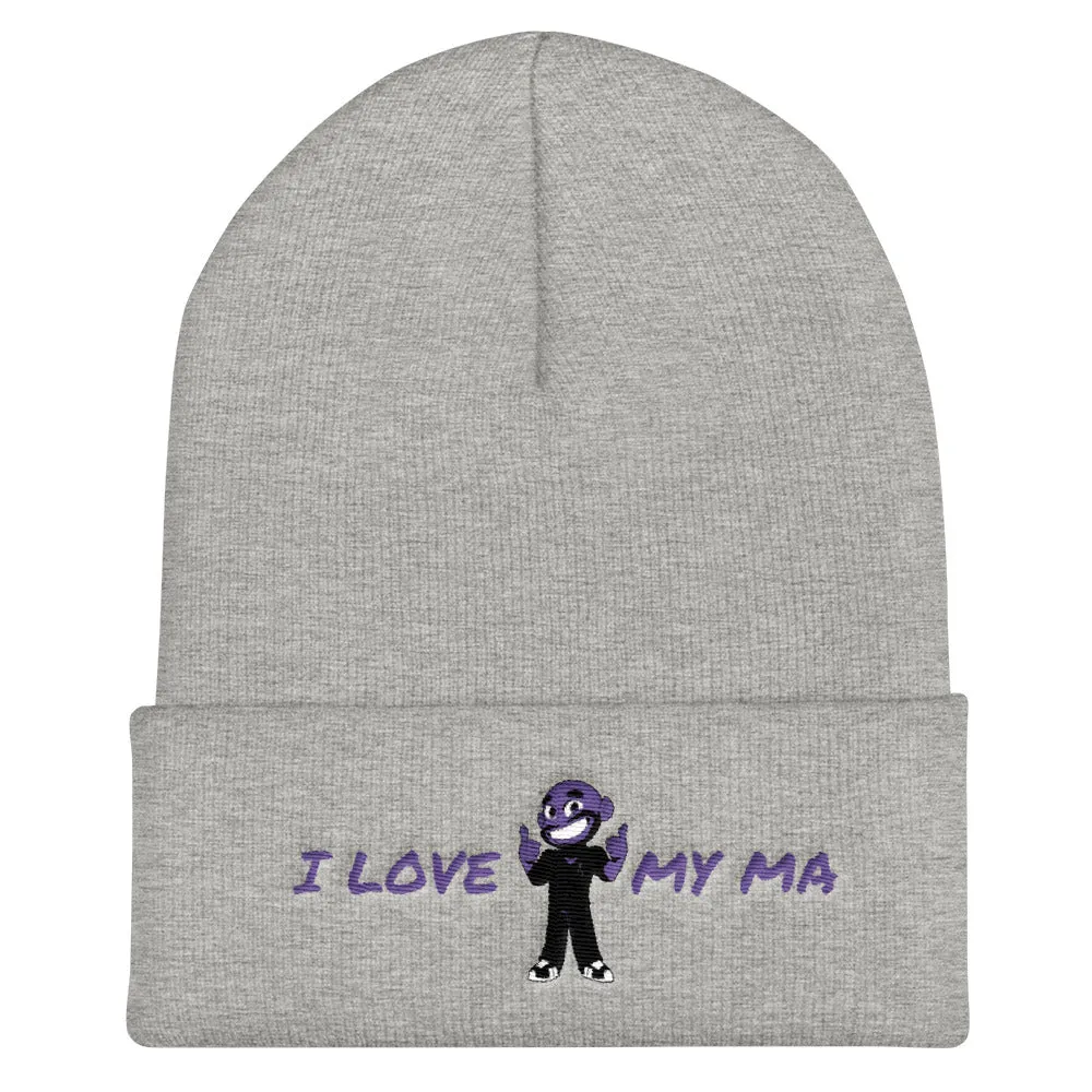 I LOVE MY MA KA Beanie