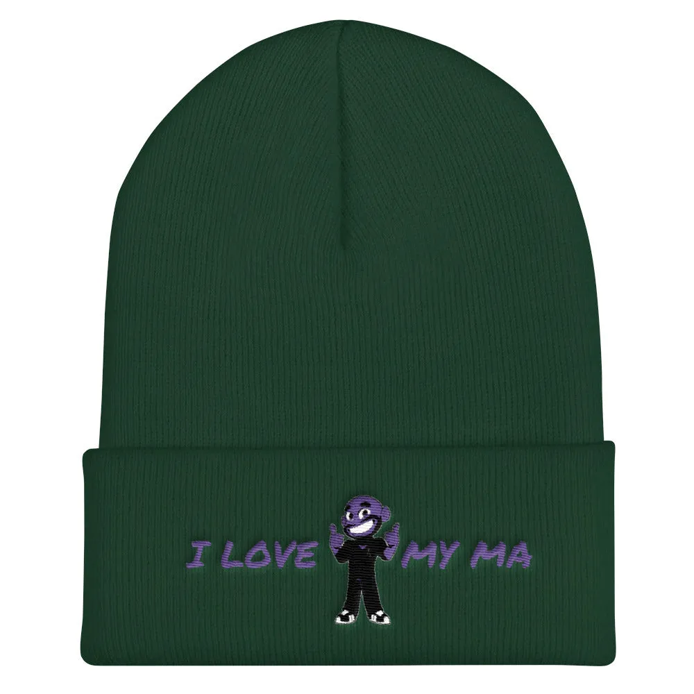 I LOVE MY MA KA Beanie