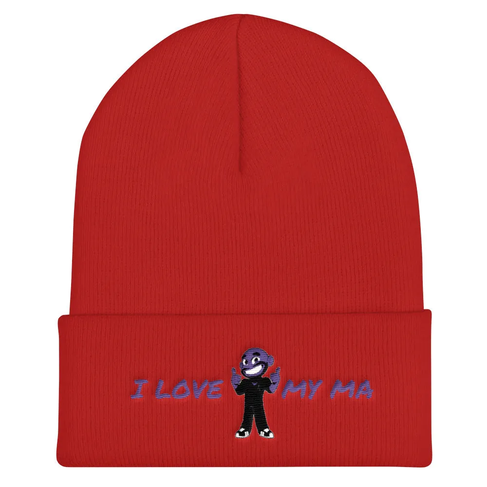 I LOVE MY MA KA Beanie