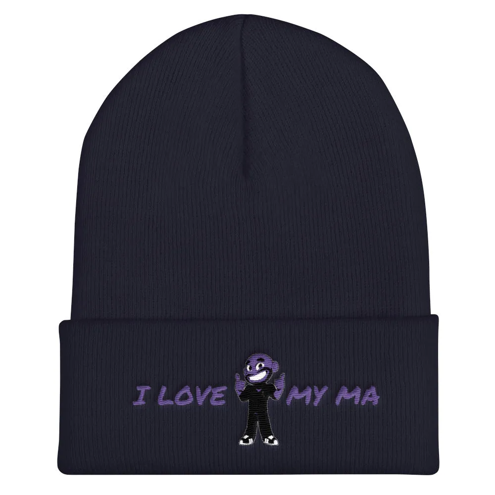 I LOVE MY MA KA Beanie