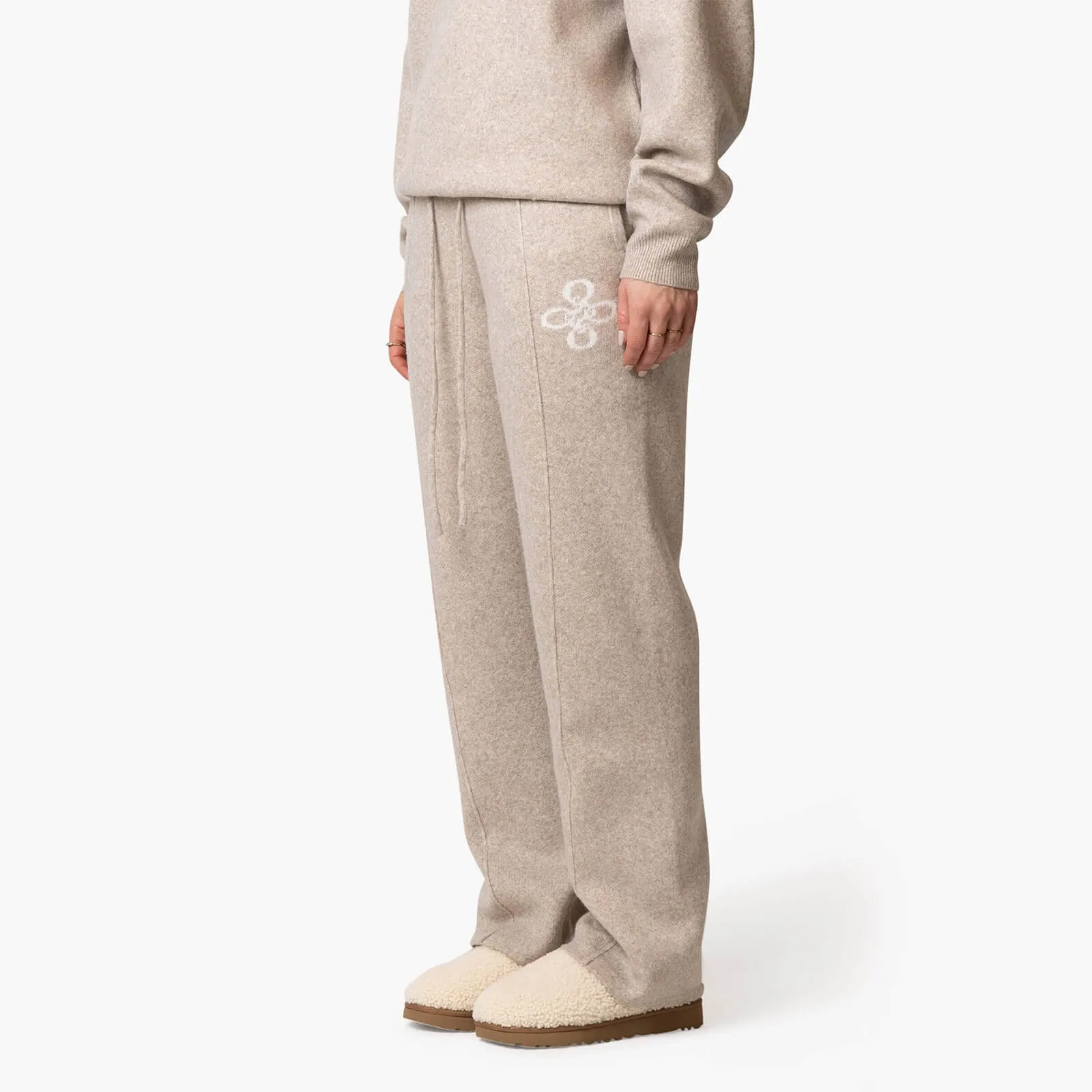 INSIGNIA KNITTED SET | GREIGE MELEE