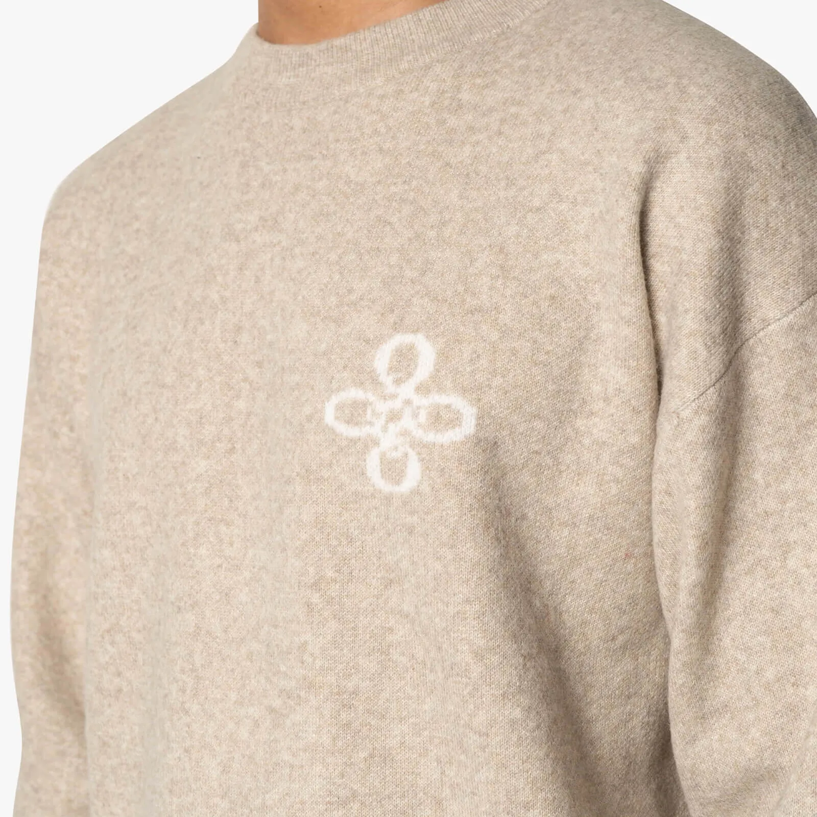 INSIGNIA KNITTED SET | GREIGE MELEE