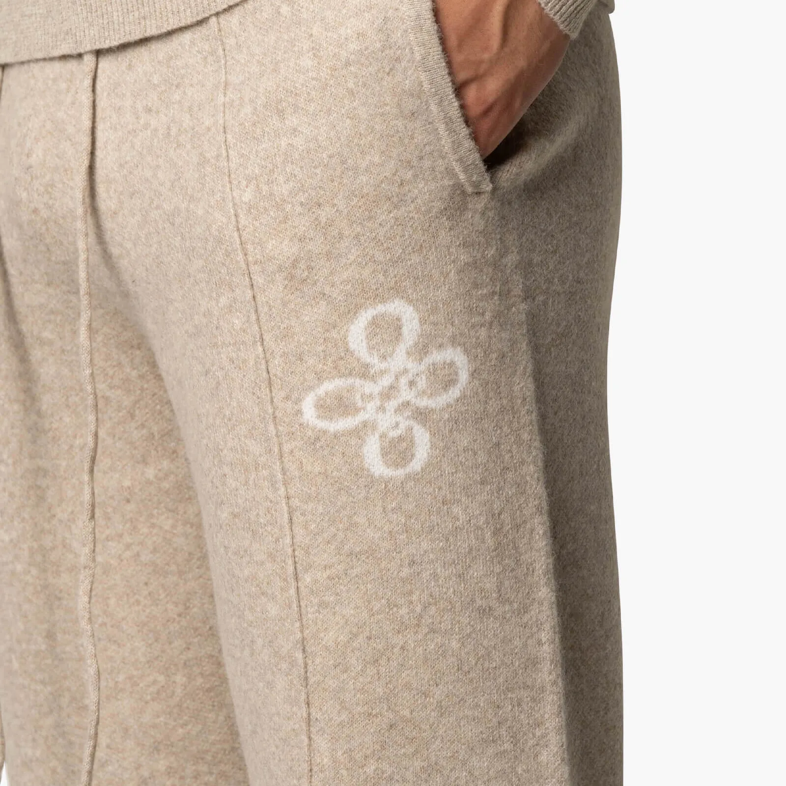 INSIGNIA KNITTED SET | GREIGE MELEE