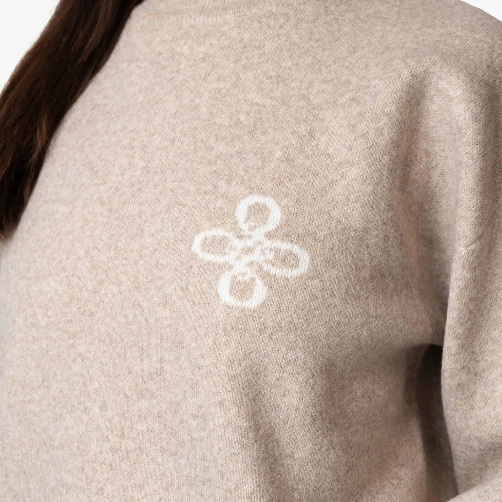 INSIGNIA KNITTED SET | GREIGE MELEE