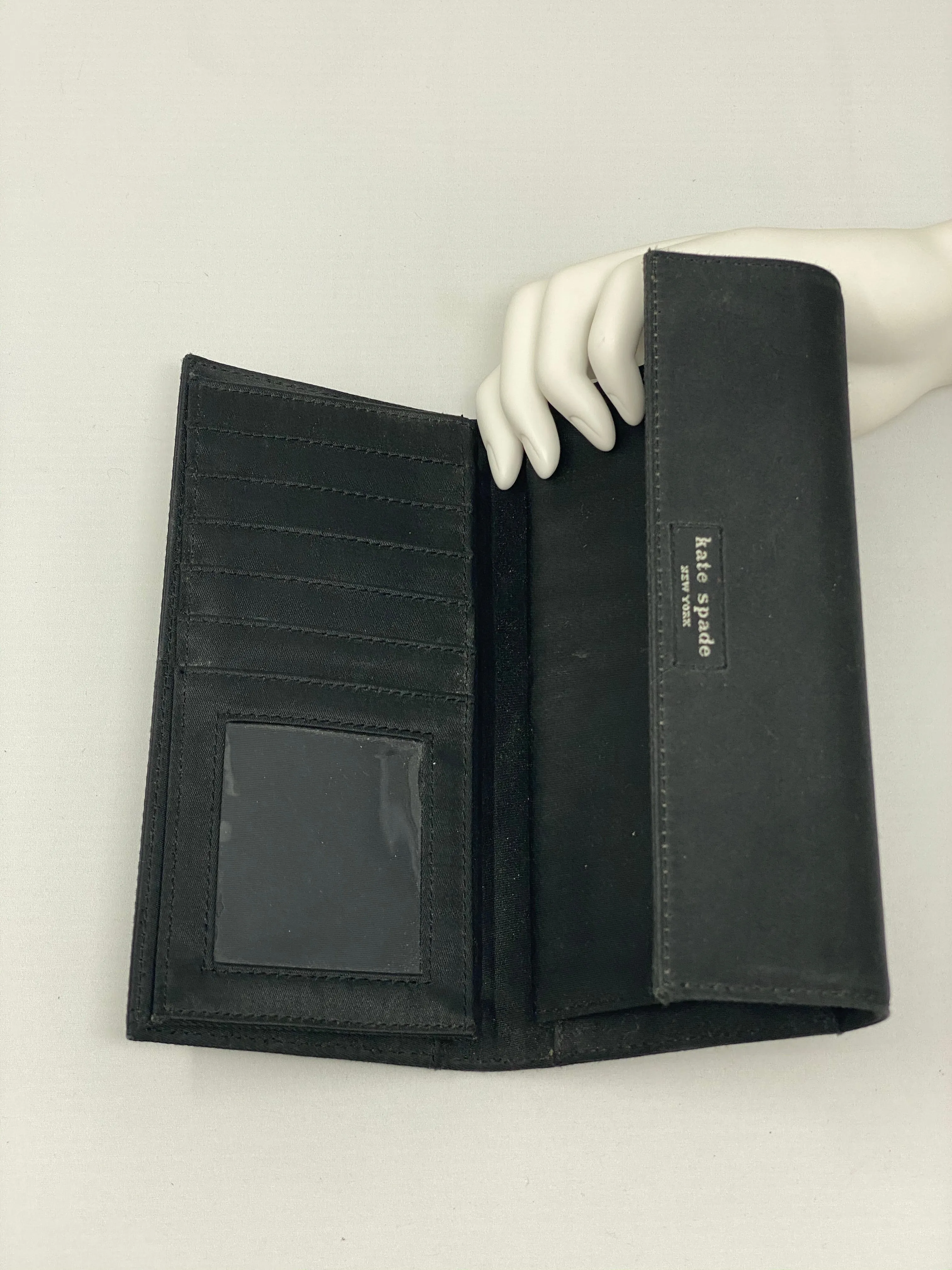 Kate Spade nylon Black Wallet