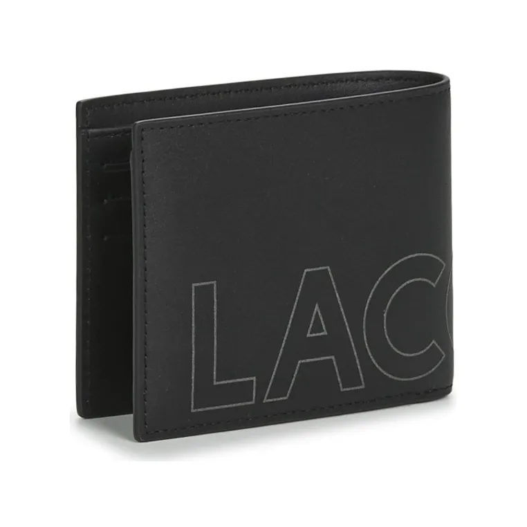 LACOSTE FG SEASONAL men's Purse wallet in Black