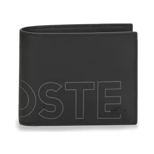 LACOSTE FG SEASONAL men's Purse wallet in Black