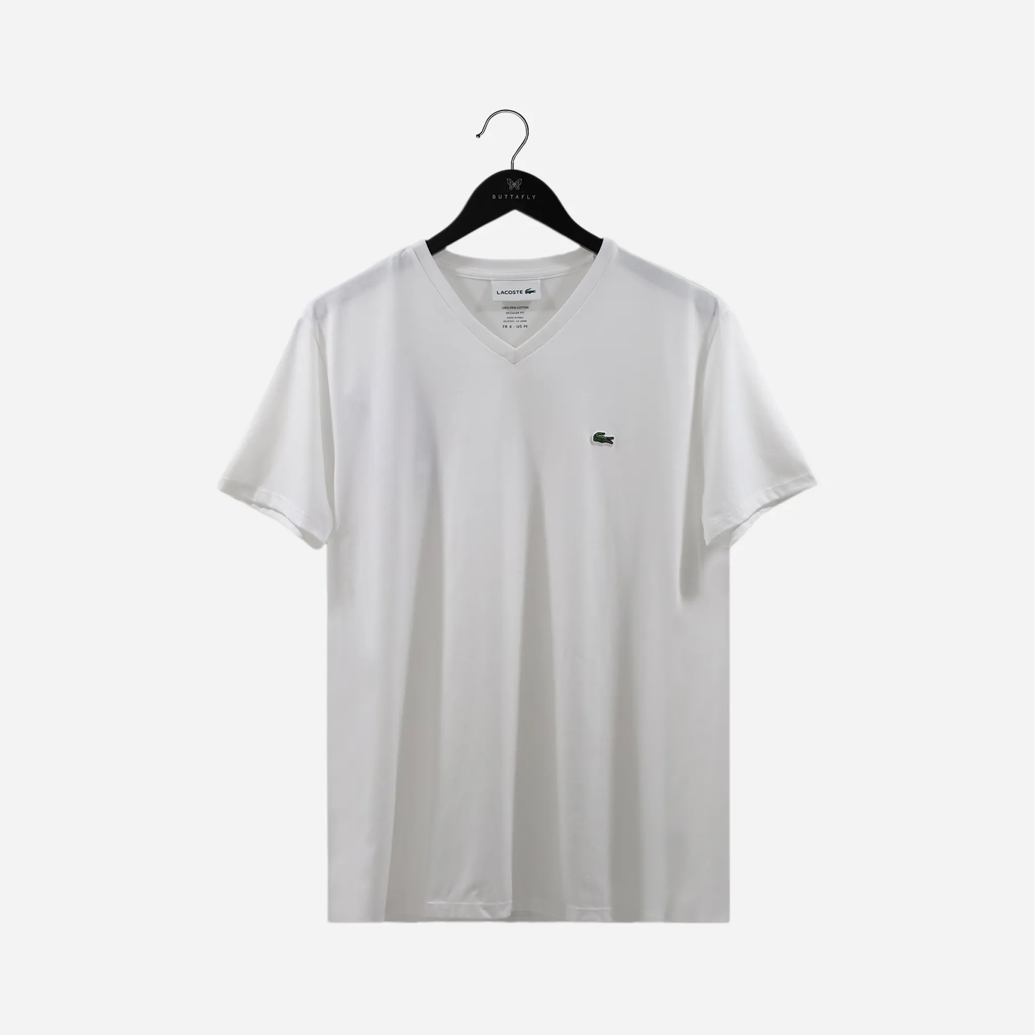 Lacoste Short sleeve v neck pima jersey tee TH6710