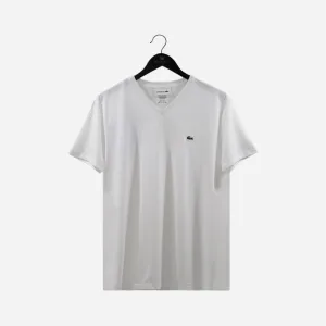 Lacoste Short sleeve v neck pima jersey tee TH6710