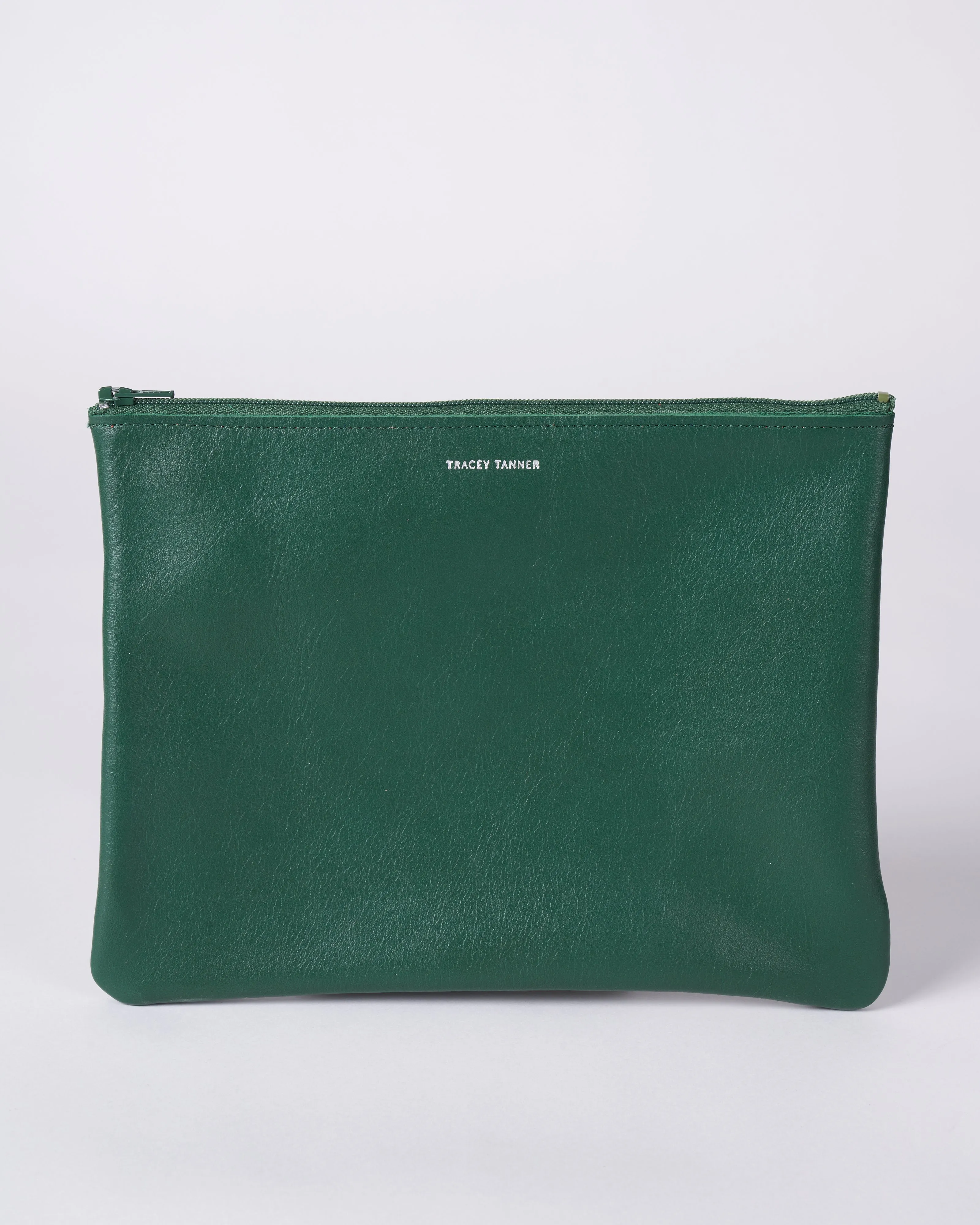 large zip pouch - eden