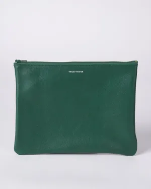 large zip pouch - eden