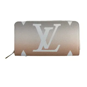 Louis Vuitton - Gradient Zippy Wallet - Gray / White Orange Zip Around