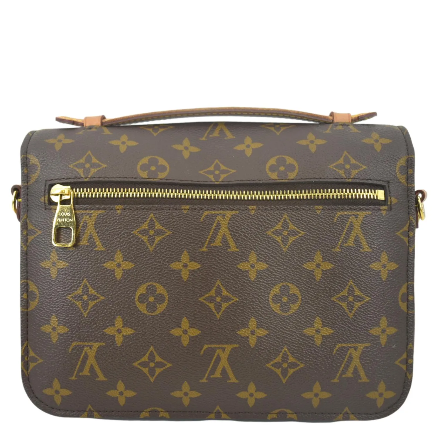 LOUIS VUITTON  Metis Pochette Monogram Canvas Crossbody Bag Brown