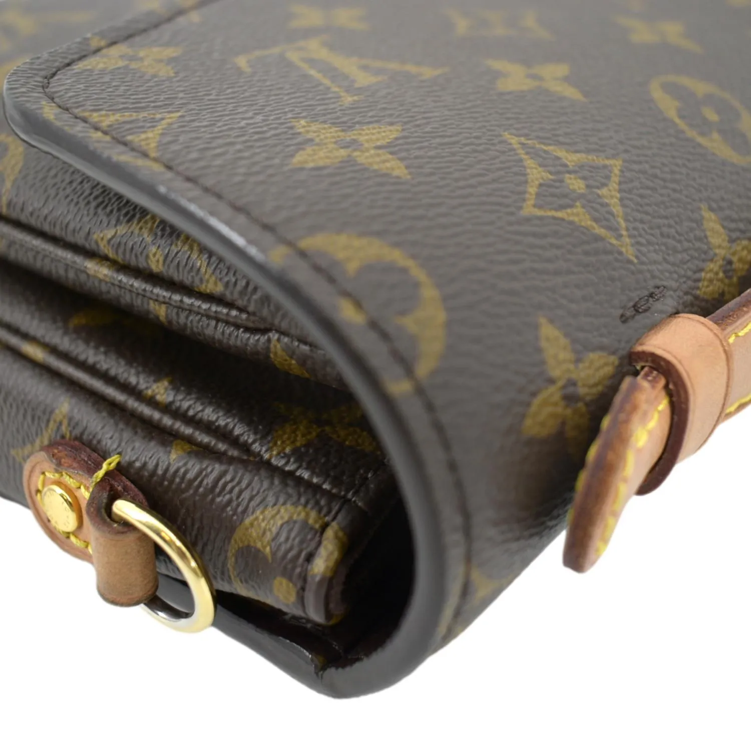 LOUIS VUITTON  Metis Pochette Monogram Canvas Crossbody Bag Brown